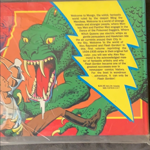 Collectors:  SOLD
No Longer Available

sealed signed Flash Gordon book. - Picture 2 of 2